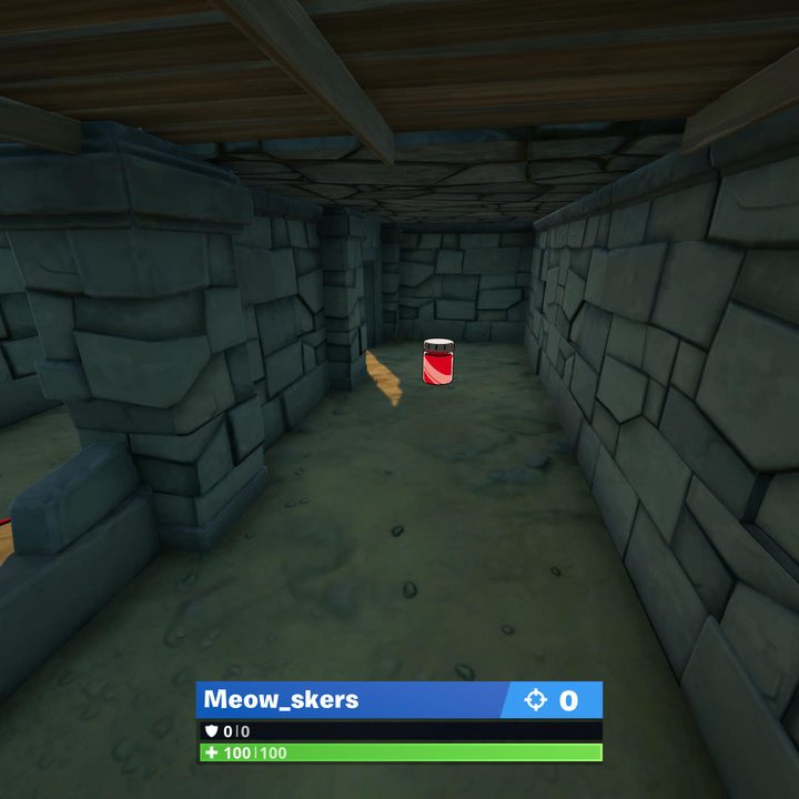Fort Crumpet Color Bottle location in Fortnite.