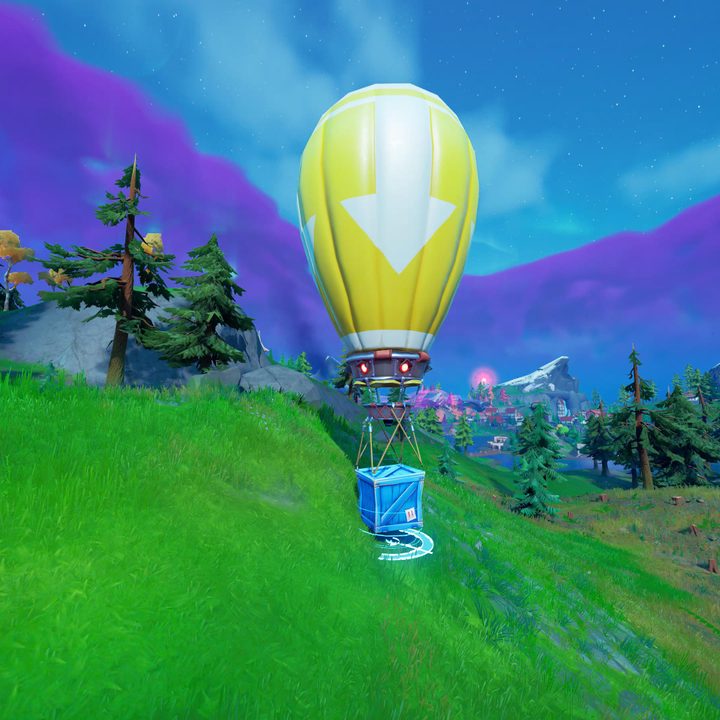 Supply Drop in Fortnite.