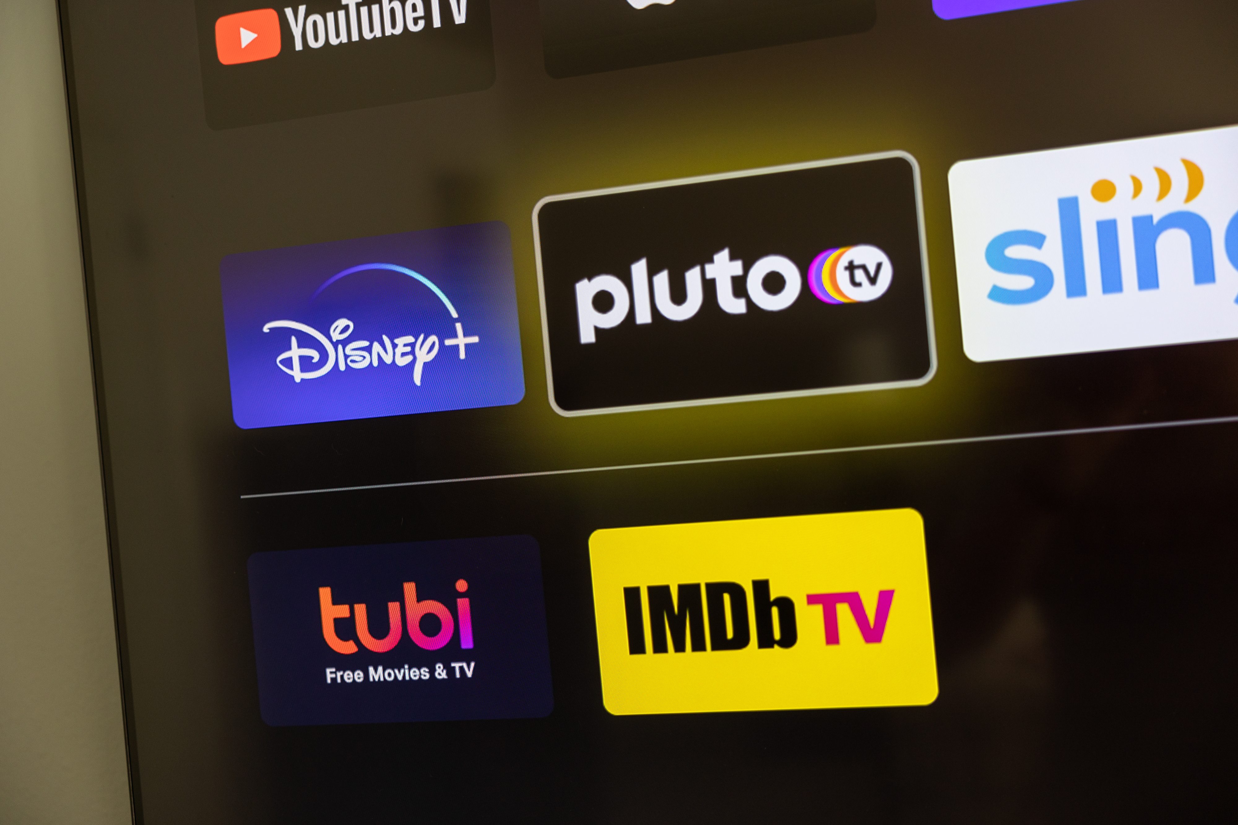 App icons on Chromecast with Google TV.
