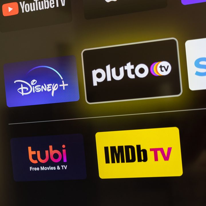 App icons on Chromecast with Google TV.