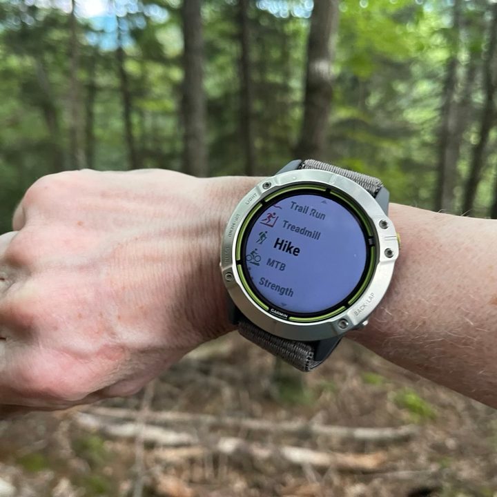 Garmin Enduro worn on wrist.