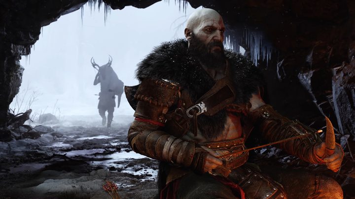 Kratos and Atreus in God Of War Ragnarok.
