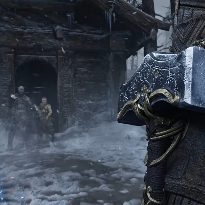 Thor in God of War Ragnarok.
