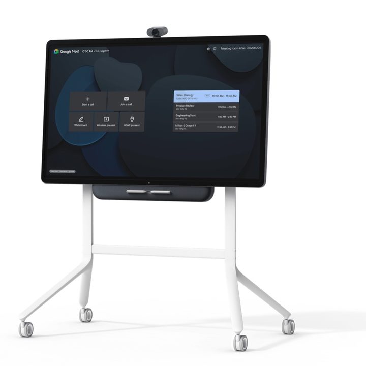 Google takes on Microsoft's Surface Hub with its collaboration-centric Series One Board 65.