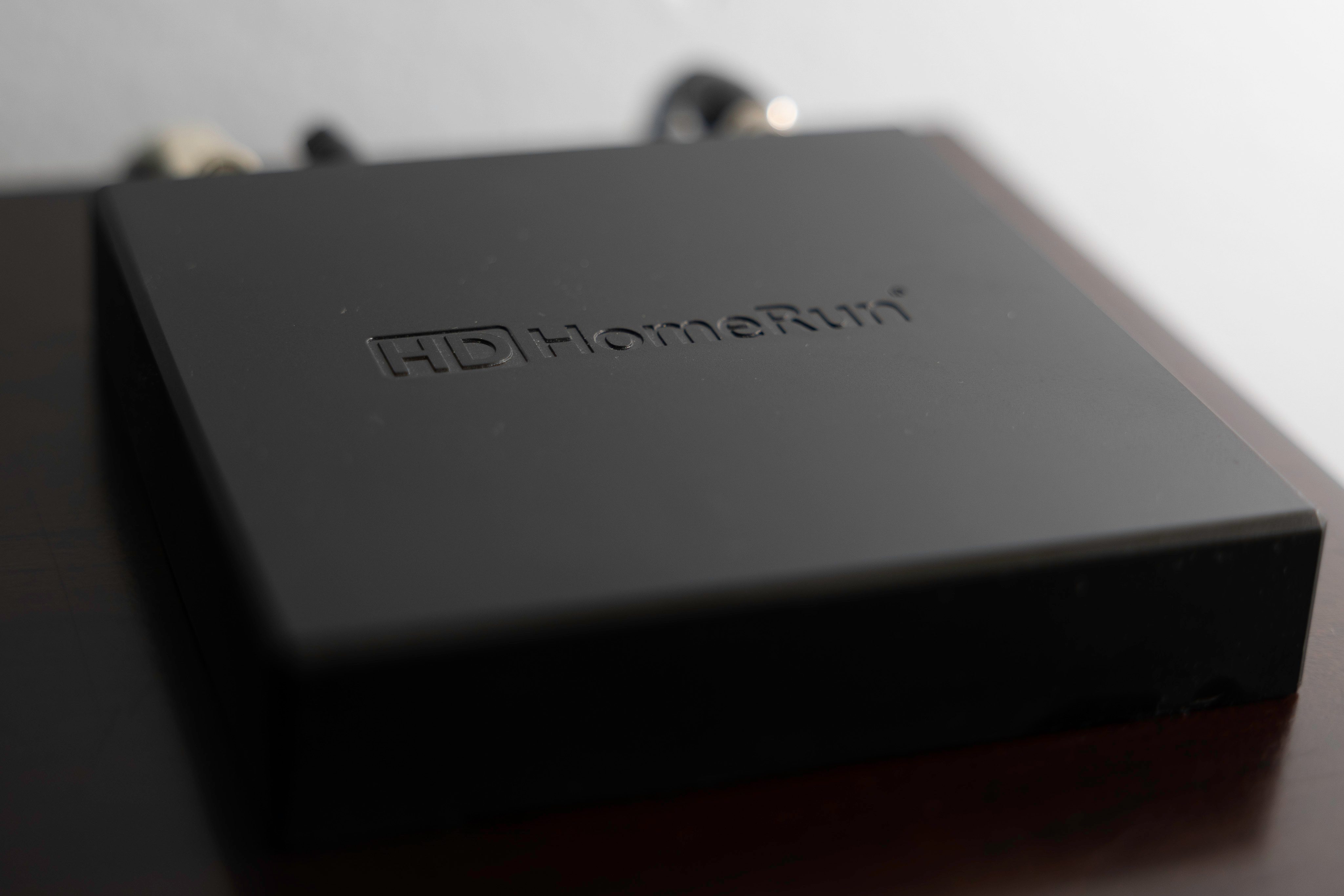 HDHomeRun over-the-air streaming box.