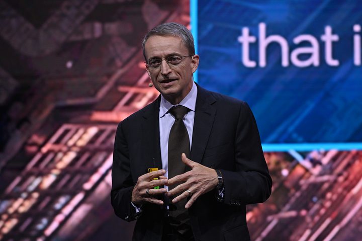 Intel CEO Pat Gelsinger delivers the Day 1 closing keynote at IAA Mobility