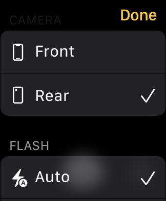 iOS 15 camera app front and rear.