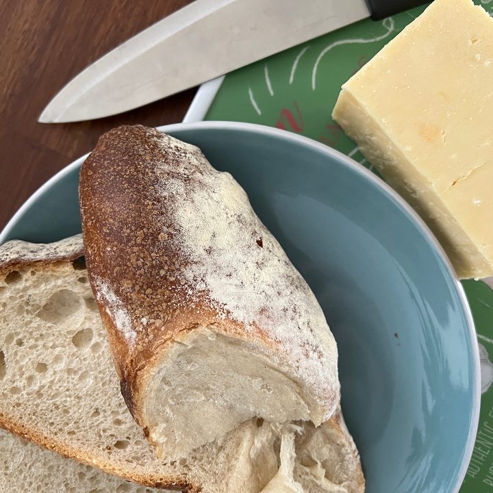 iPhone 13 Pro photo of bread.