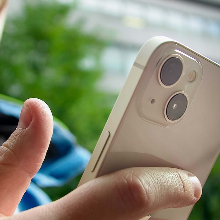 iPhone 13 rear cameras.