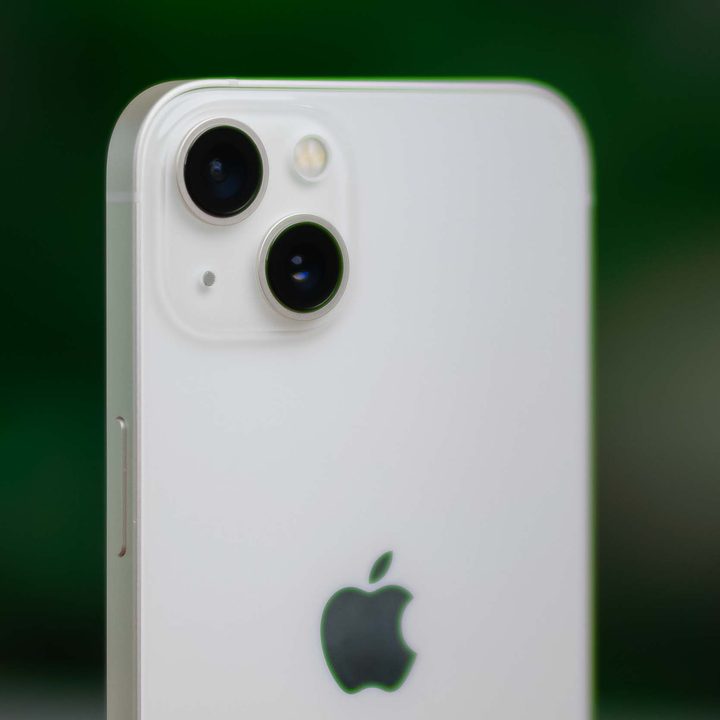 iPhone 13 camera from rear view.
