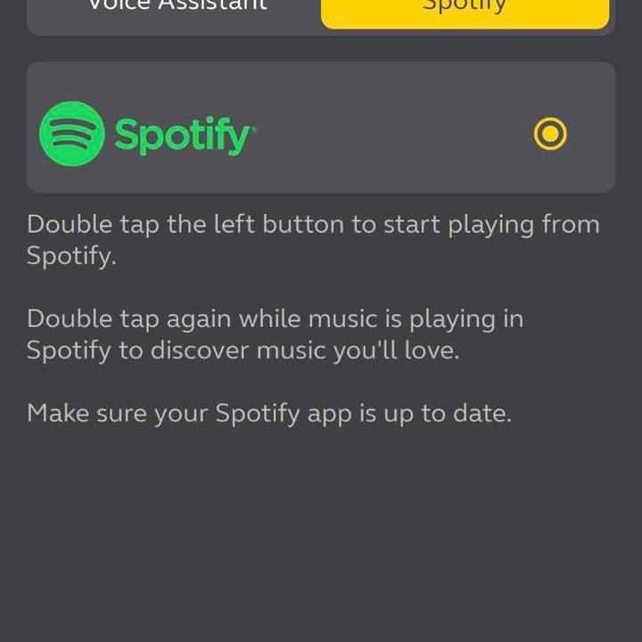 Screenshot of Jabra Sound+ app on Android.