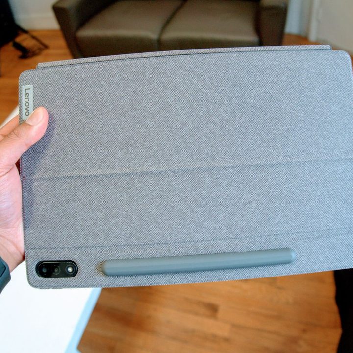 Lenovo P12 Pro back cover.