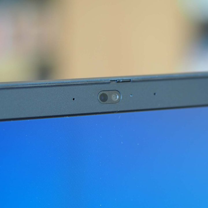 Closeup image of the Lenovo ThinkPad P15 Gen 2's webcam..