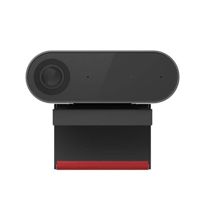 Lenovo's ThinkSmart camera against a white background.