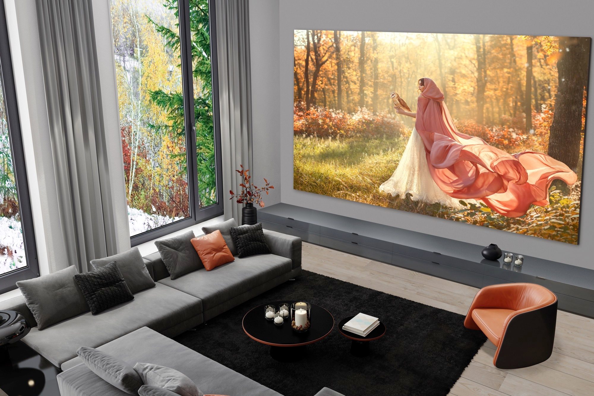 LG DVLED Extreme Home Cinema TV.