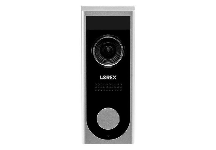 Lorex 1080p Wi-Fi Video Doorbell on a white background.
