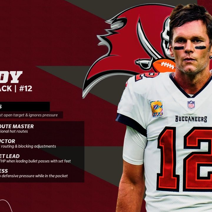 Tom Brady's X-Factors in Madden 22.