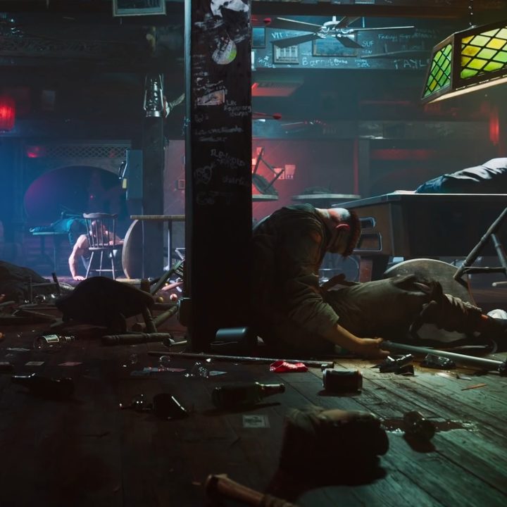 Destroyed bar in Marvel's Wolverine.