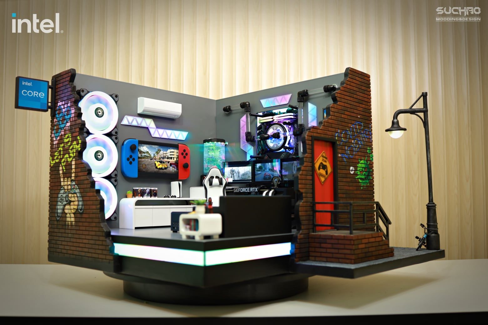 Gaming PC that looks like an office.