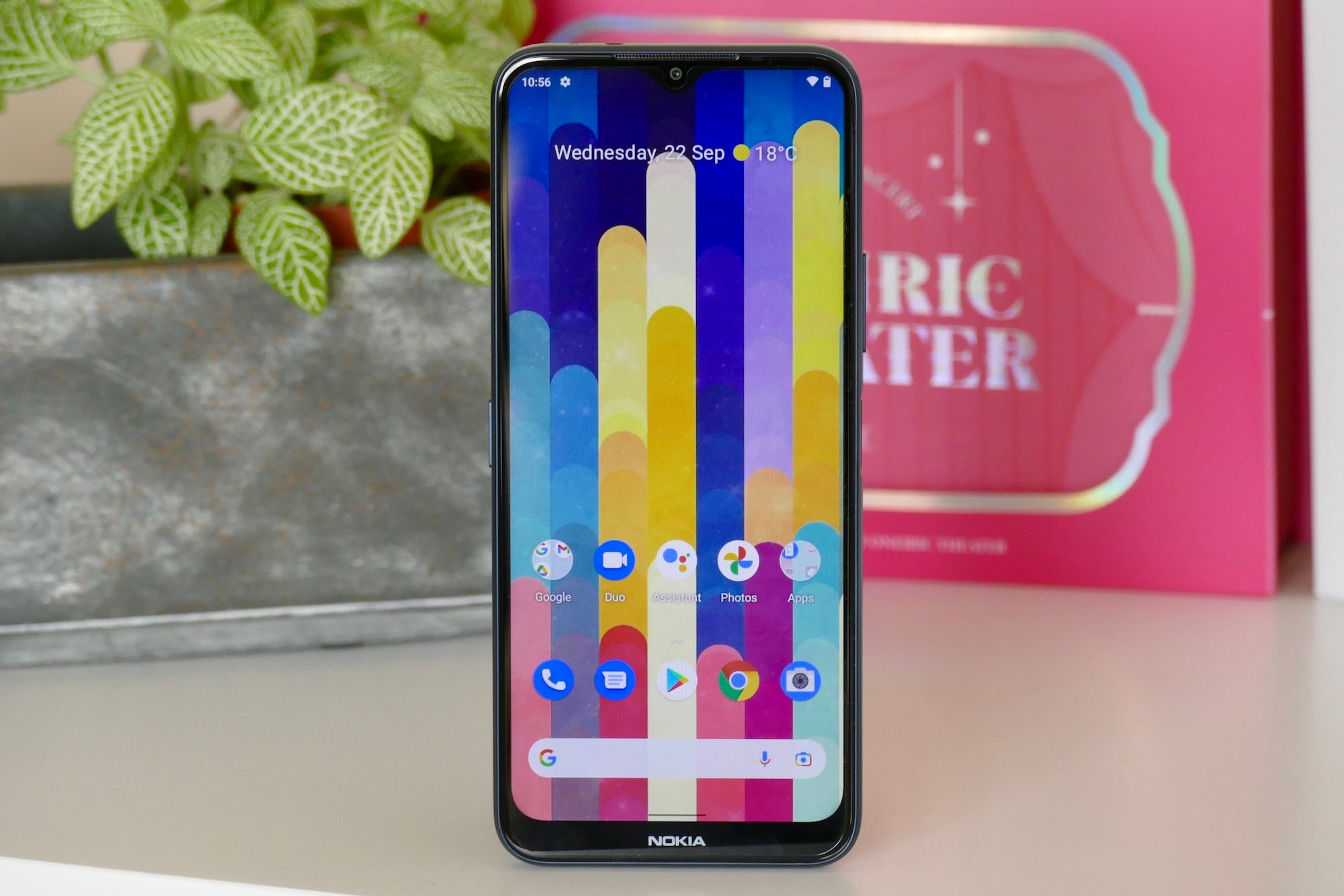 Nokia G50's screen.