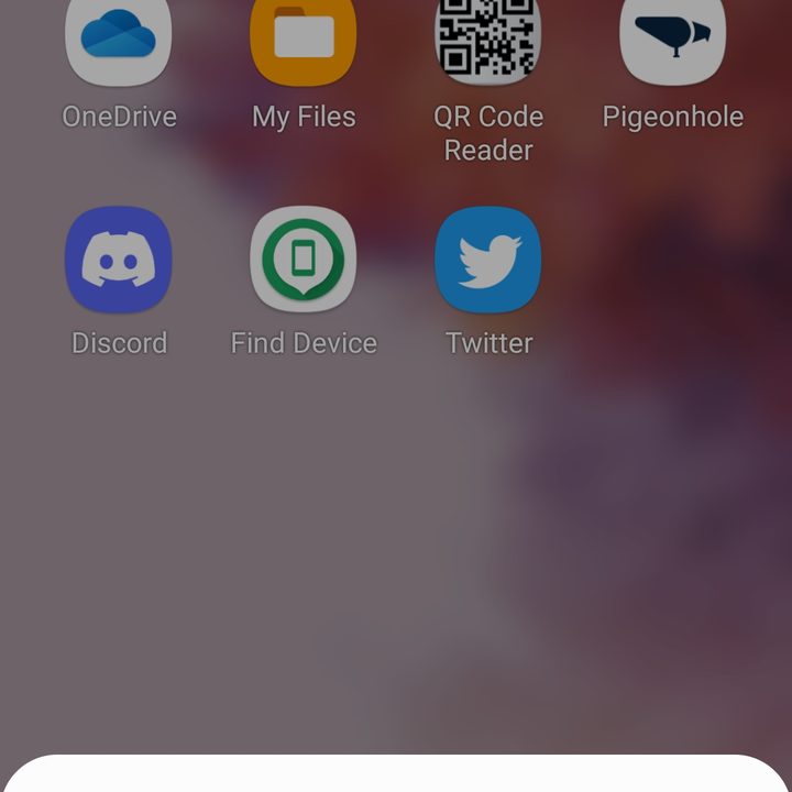 Confirmation of uninstalling an app on One UI on Samsung Galaxy S20 FE.