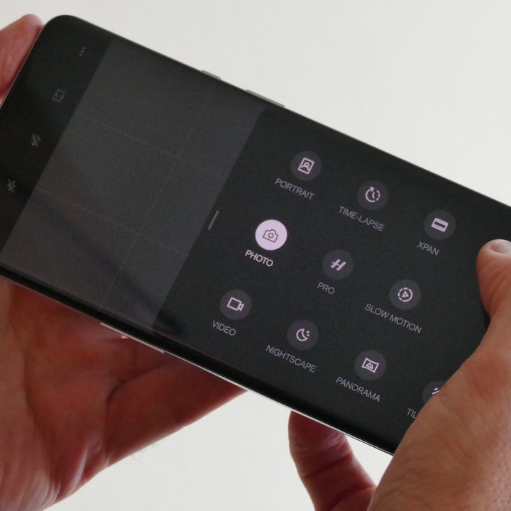 XPan Mode button on the OnePlus 9 Pro.