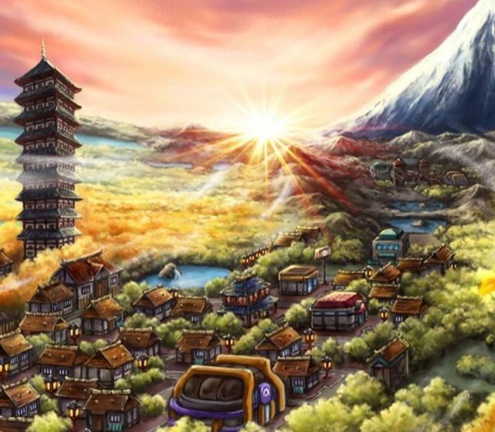 A landscape portrait of the Johto region.
