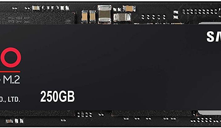 The Samsung 980 Pro 250GB SSD.