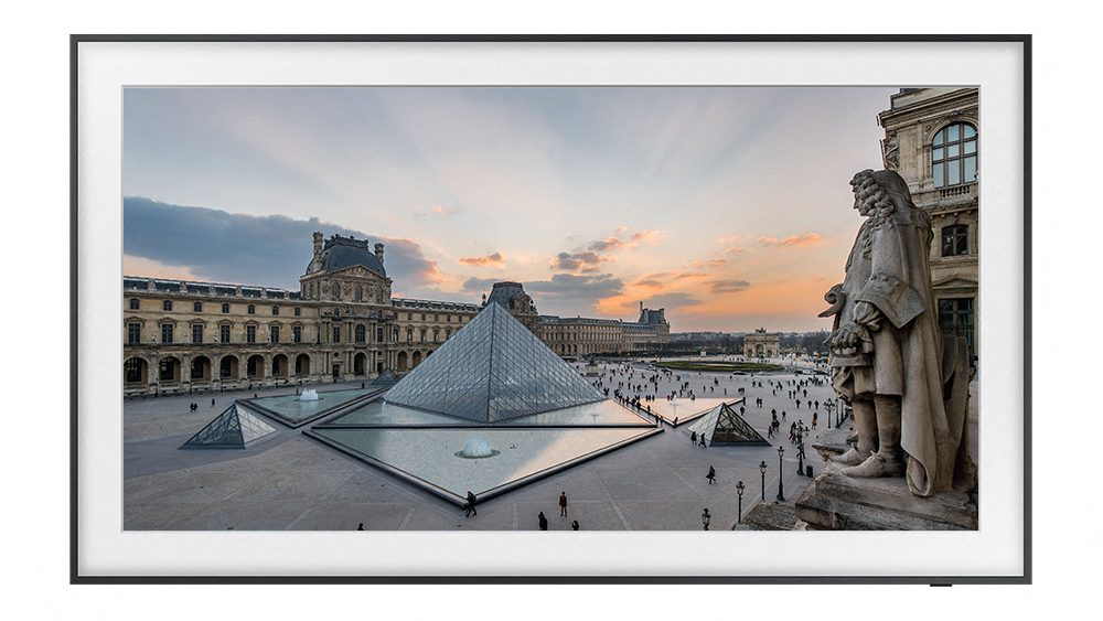 Samsung's The Frame TV displaying art from the Louvre.