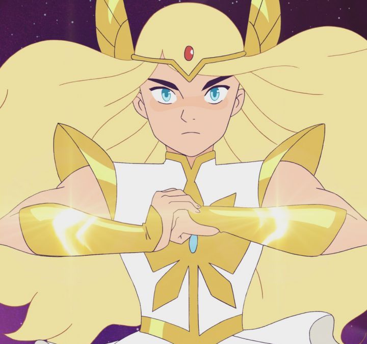 She-Ra has the power in this image from The Princesses of Power.