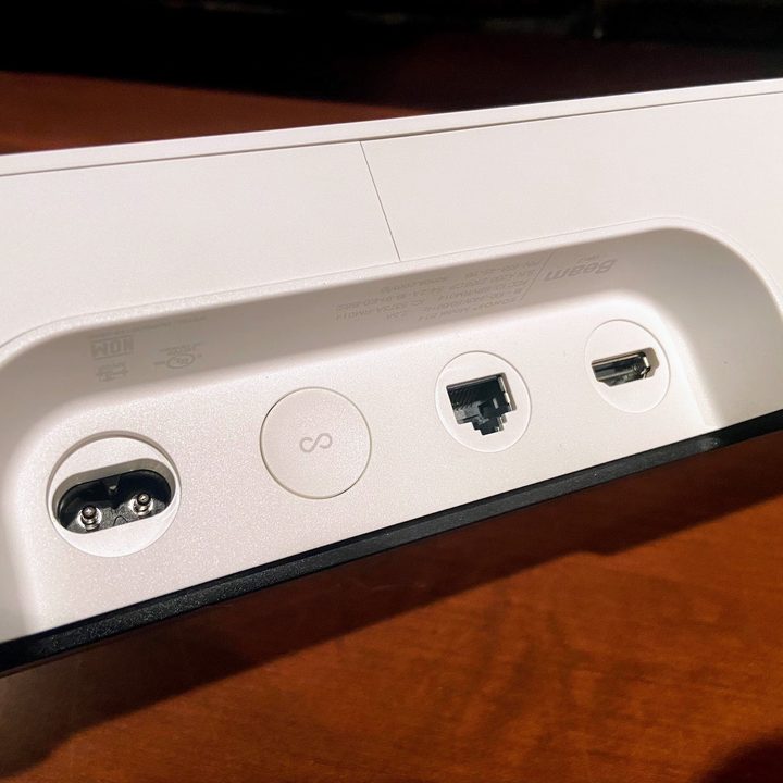 Sonos Beam Gen 2's rear ports.