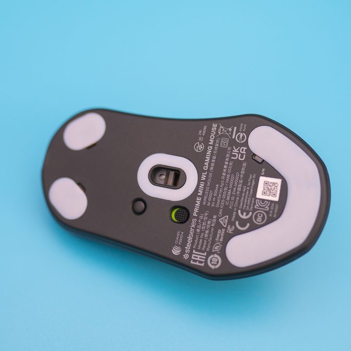 The SteelSeries Prime Mini sensor.