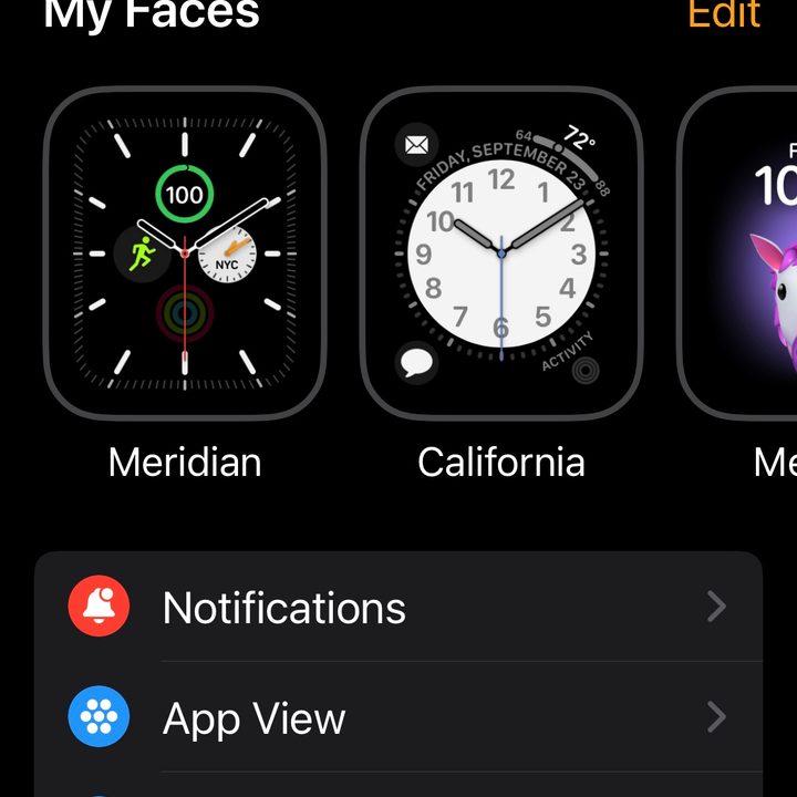 Apple Watch update.