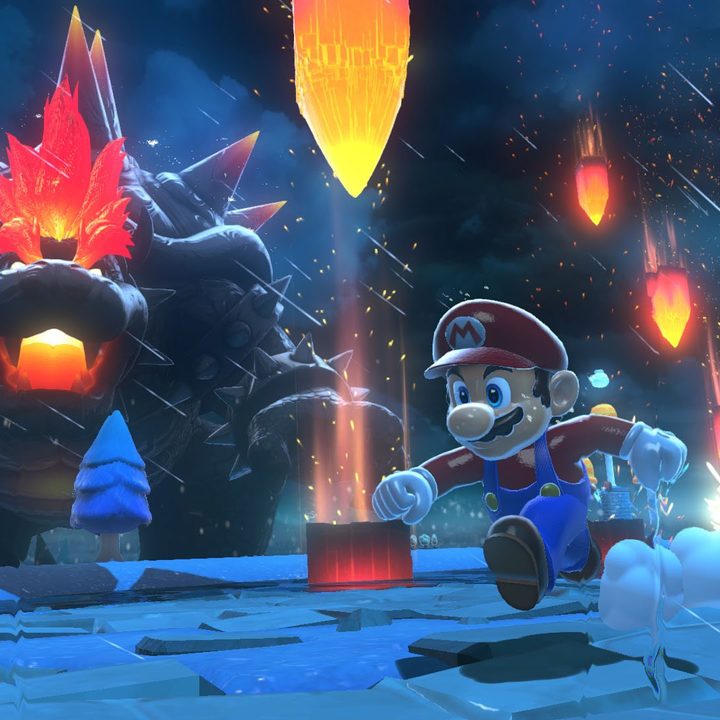 Mario and Bowser in Super Mario 3D World + Bowser’s Fury.