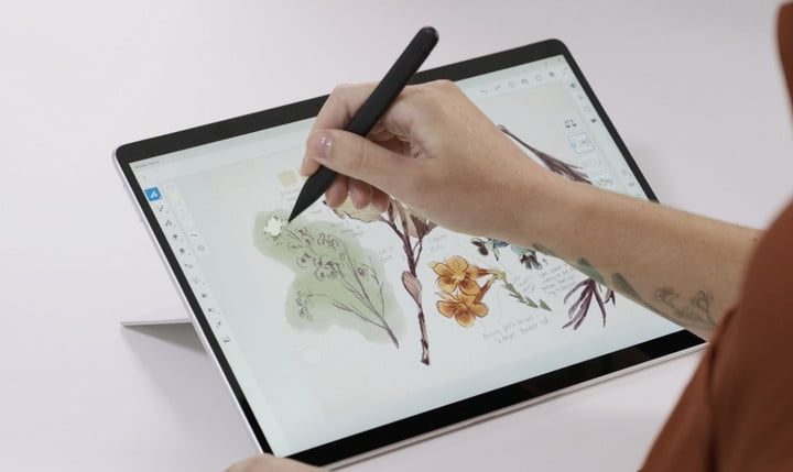 Drawing with Microsoft's Surface Slim Pen 2