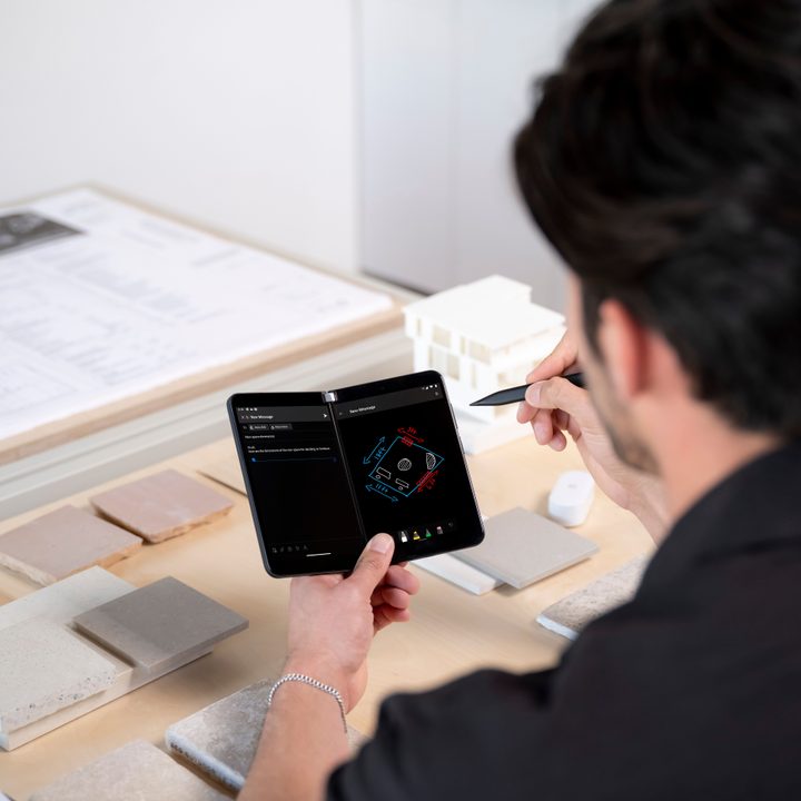The Microsoft Duo 2 can accept Slim Pen input