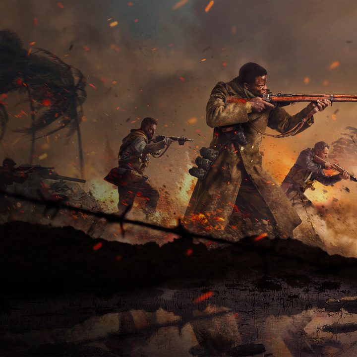 Promotional art of squad in Call of Duty: Vanguard.