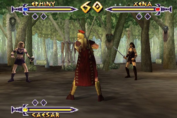 Nintendo 64 Game: Xena Warrior Princess.