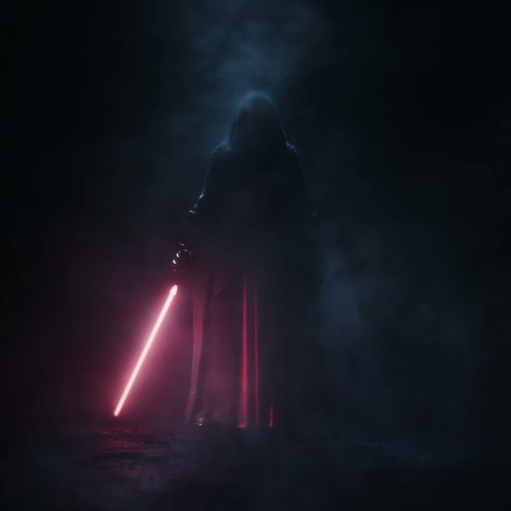 A Sith Lord in the trailer for the Star Wars: Knights of the Old Republic Remake.
