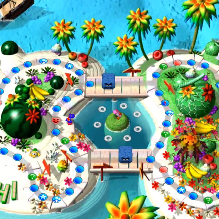 Yoshi's island map overview