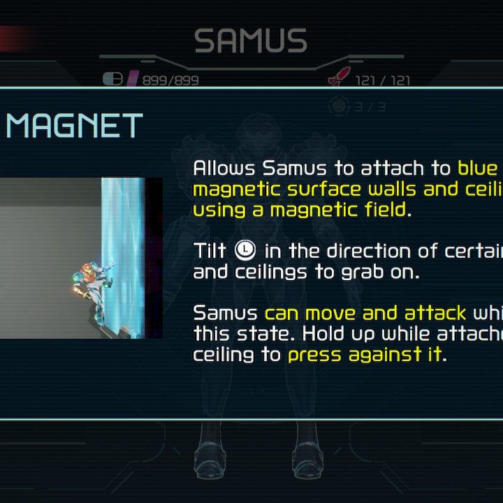 Spider Magnet from Metroid Dread.