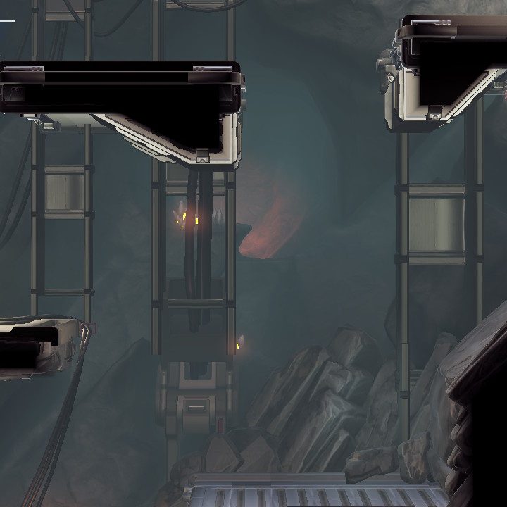 Regaining health in Metroid Dread.
