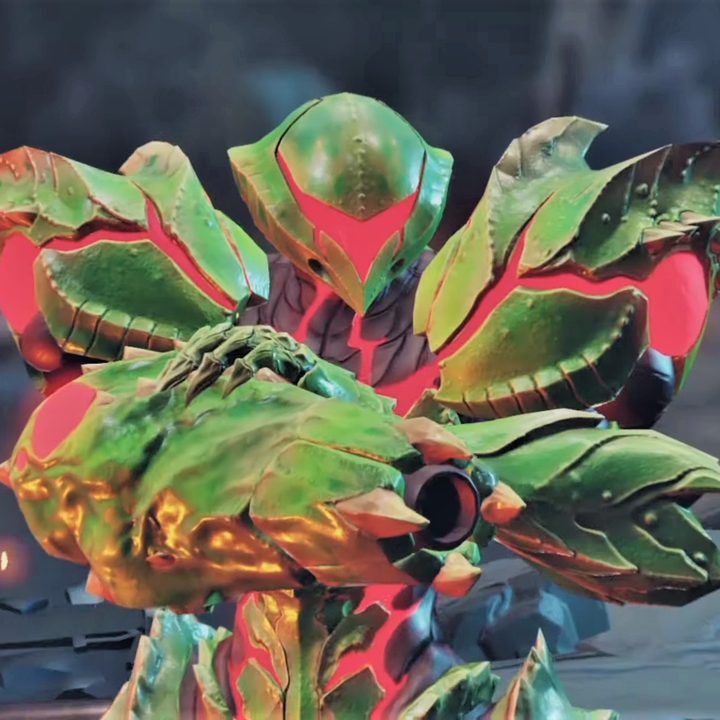 Metroid Suit from Metroid Dread.