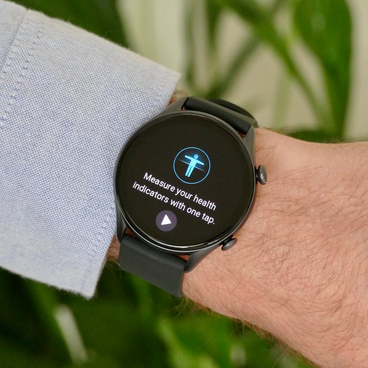 One Tap Measurement mode on the Amazfit GTR 3 Pro.