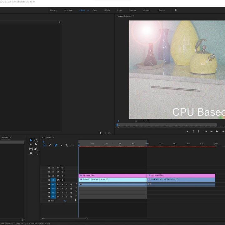 PugetBench for Premiere Pro benchmark.