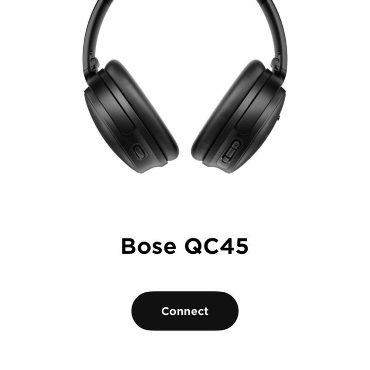 Bose Music app.
