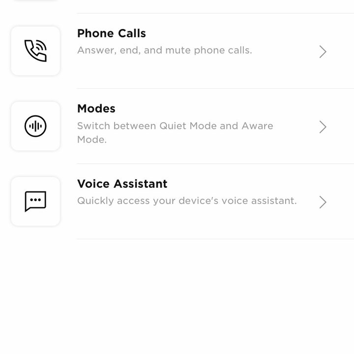 Bose Music app.