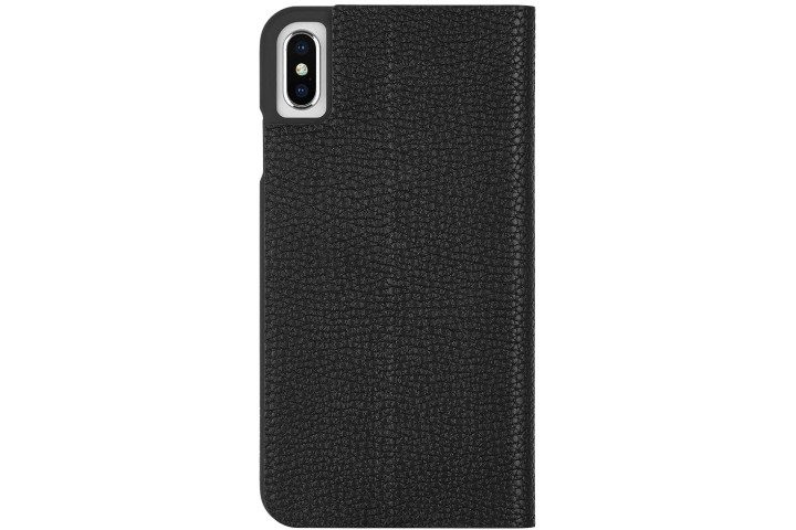Case-Mate Barely There Folio Case for iPhone XS Max in black.