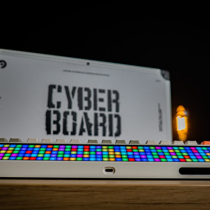 A dramatic photo of the Cyberboard R3