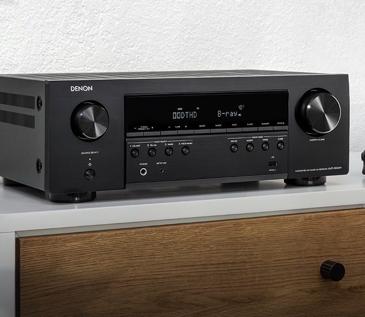 Denon AVR-S660H 8K A/V receiver.